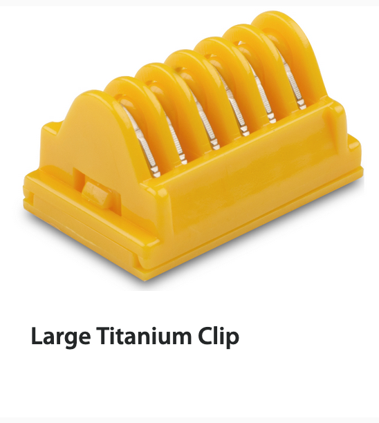 Blister de Clip de Titanio tamaño Grande - Marca Mindray
